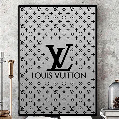 louis vuitton print poster|louis vuitton wall art.